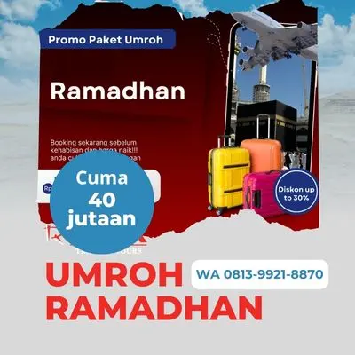 Umroh Ketika Ramadhan Bersama Razek Travel Paket Promo Turen