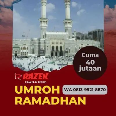 Berapa Hari Umroh Ramadhan 2024 Bersama Razek? Harga Promo Pemalang