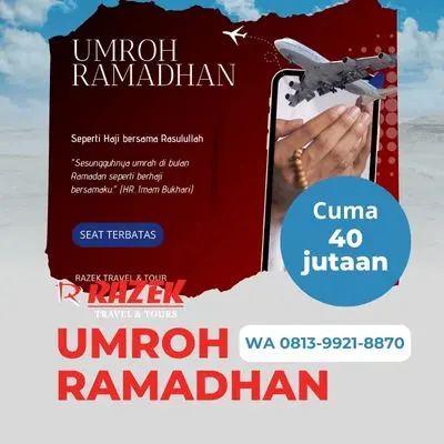 Harga Paket Umroh Murah Bulan Puasa Razek Tour Promo Penjaringan Jakarta Utara